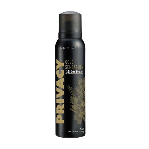 PRIVACY DEO 150 ML GOLD MEN. ürün görseli