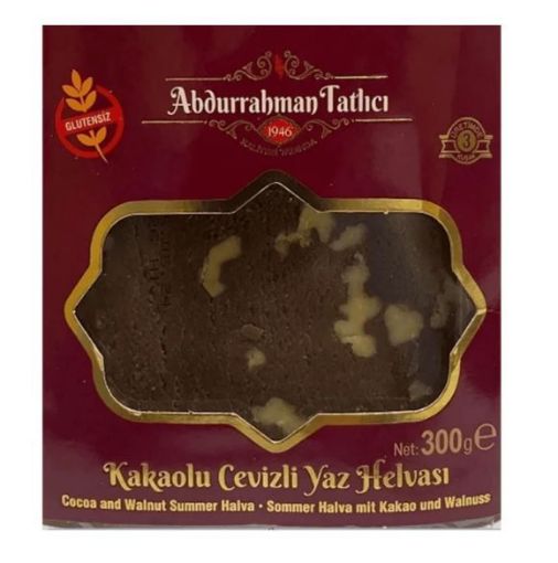A.TATLICI KAKAOLU CEVİZLİ YAZ HELVASI 300 GR. ürün görseli
