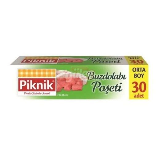 PİKNİK BUZD. POŞETİ ORTA 20'Lİ. ürün görseli
