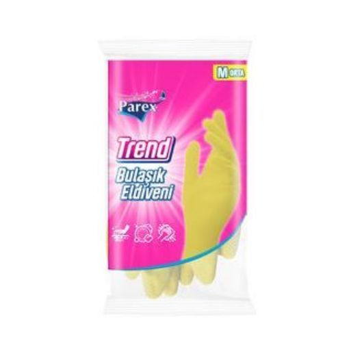 PAREX TREND BULAŞIK ELDİVENİ M-ORTA. ürün görseli