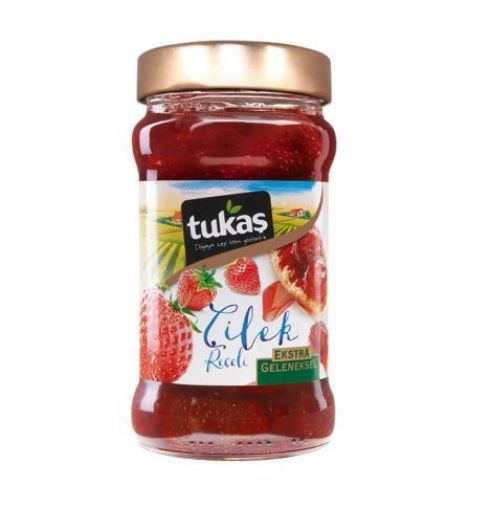 TUKAŞ REÇEL 380 GR ÇİLEK. ürün görseli