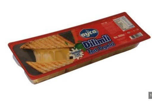AYCA 1 KG DİLİMLİ TOST PEYNİRİ. ürün görseli