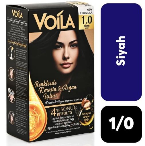 VOİLA SAÇ BOYASI (1.0) SİYAH 50 ML. ürün görseli