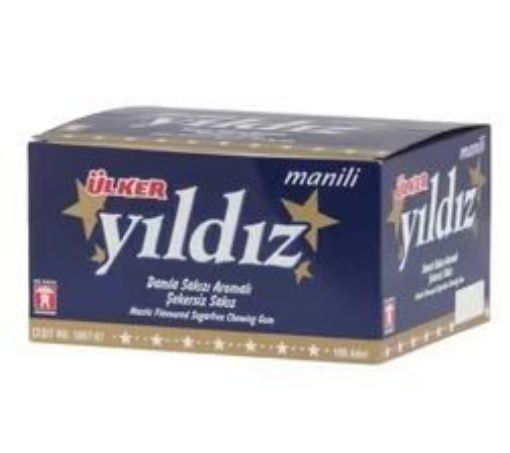 ÜLKER YILDIZ SAKIZ 5 Lİ ASETAT 100 LÜ. ürün görseli