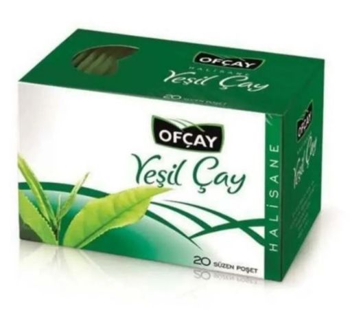 OFÇAY HALİSANE YEŞİL ÇAY 40 GR 20 Lİ. ürün görseli