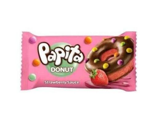 ŞÖLEN PAPİTA DONUT ÇİLEK SOSLU 40 GR. ürün görseli