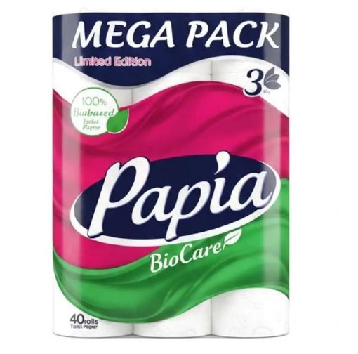 PAPİA TUVALET KAĞIDI BIOCARE 40 LI. ürün görseli