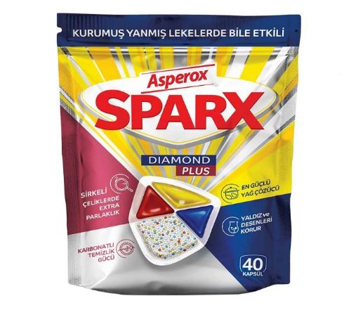 ASPEROX SPARX TABLET DIAMOND 40'LI PLUS. ürün görseli