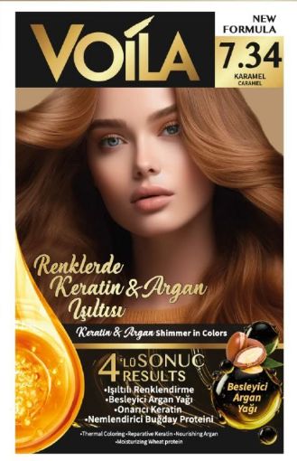VOİLA SAÇ BOYASI (7.34) KARAMEL 50 ML. ürün görseli