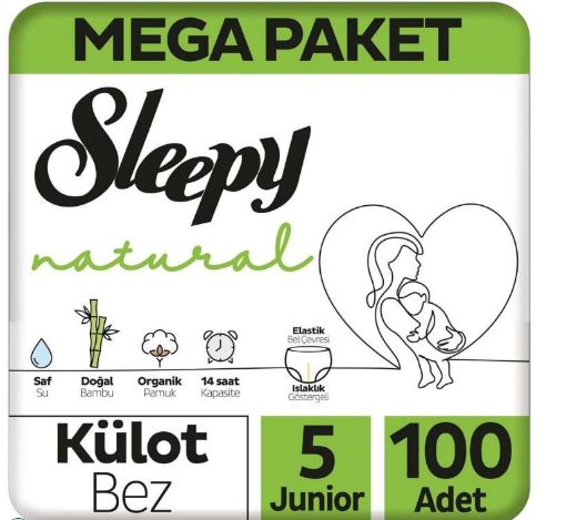 SLEEPY KÜLOT NATUREL MEGA 5 NO *100. ürün görseli