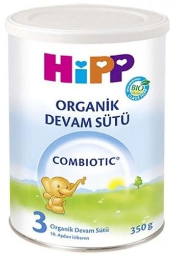 HİPP 3 ORGANIC COMBİOTİC DEVAM SÜTÜ 350 GR. ürün görseli