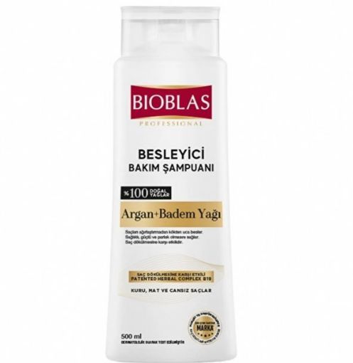 BIOBLAS 500 ML ŞAMPUAN ARGAN&BADEMLİ. ürün görseli