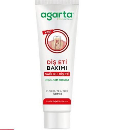 AGARTA DİŞ MACUNU DİŞ ETİ BAKIMI 90 ML. ürün görseli