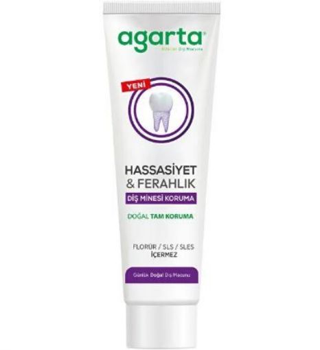 AGARTA DİŞ MACUNU HASSAS & FERAHLIK 90 ML. ürün görseli